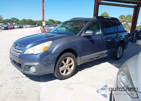 2013 Subaru Outback 2.5I Premium из США, поврежденный, VIN 4S4BRBCC1D3278342